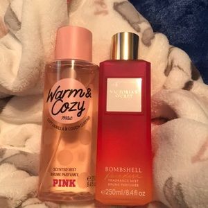 Victoria and pink fragrances